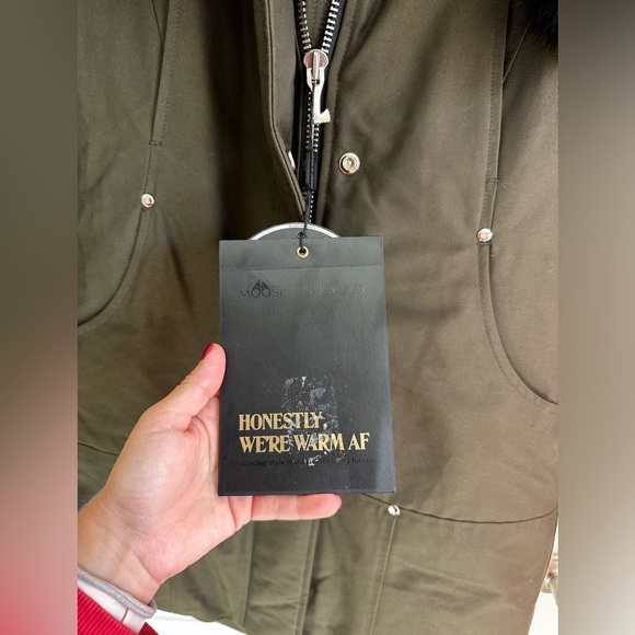 MOOSE KNUCKLES Original Stirling Parka Fur Coat Jacket - NWT Small - Picture 11 of 15